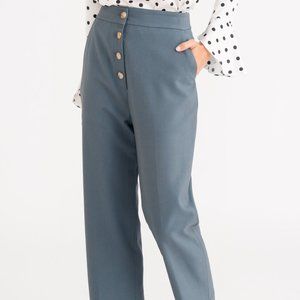 Petite Studio Veda Pants - Dusty Blue